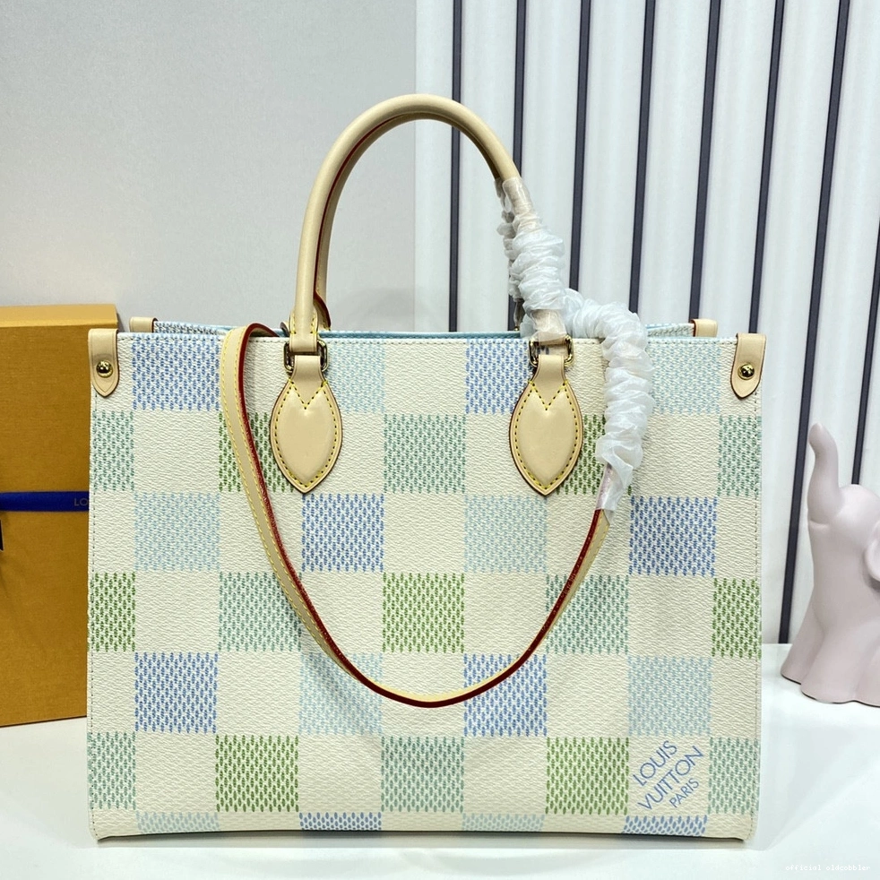 Official oldcobbler MM-35*27*14cm ONTHEGO VUITTON LOUIS 0803